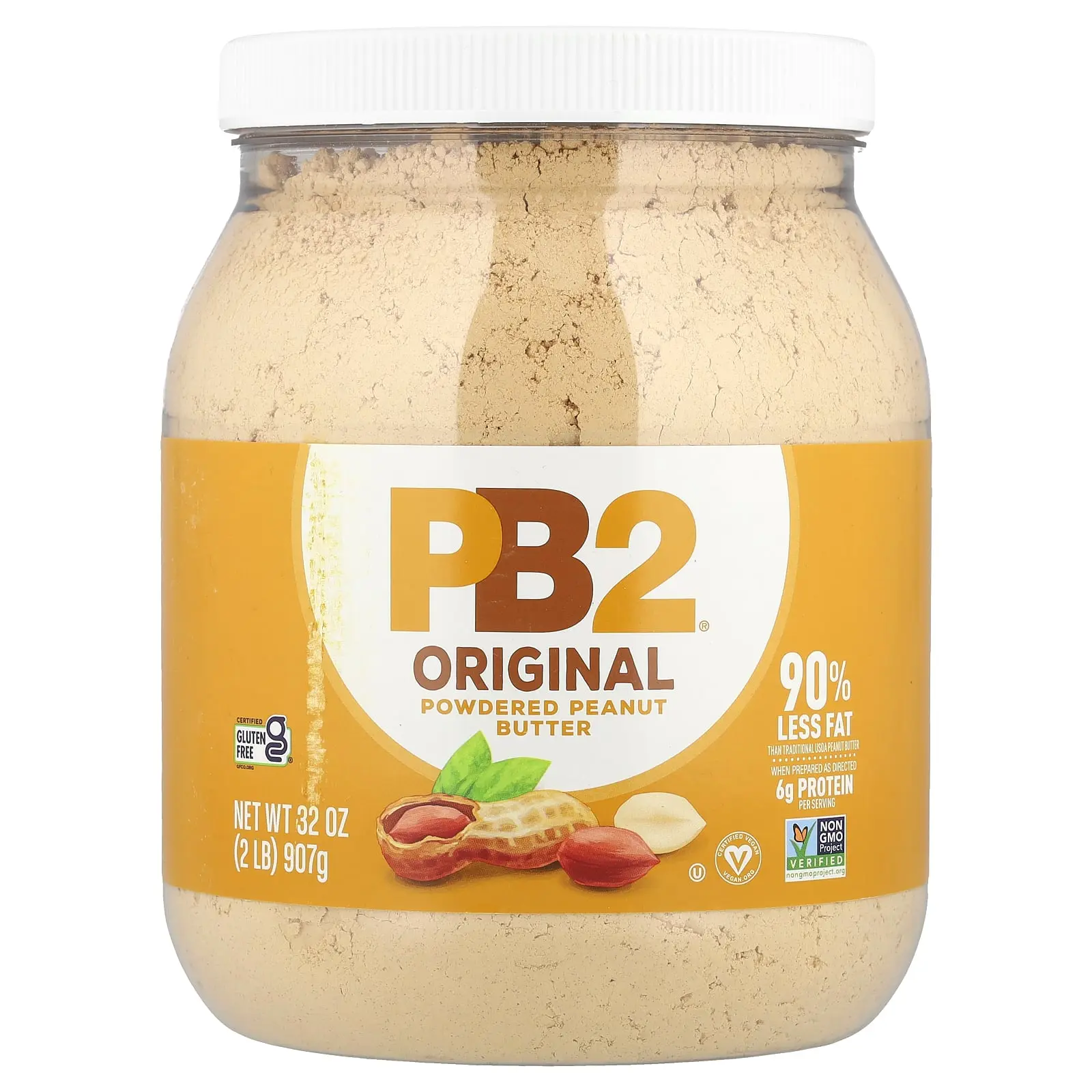 PB2 Foods Powdered Peanut Butter, 32 oz (907 g)