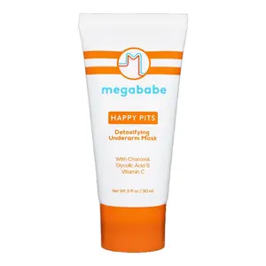 Megababe detoxifying under arm, mask with charcoal and vit.-C Body Care Clay