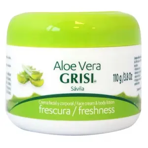 GRISI Aloe Vera Lotion Sávila Face Cream & Body Lotion 110g Freshness for Skin Care