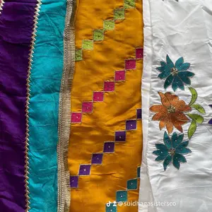 Unstitched Punjabi suit with dupatta and palazzo