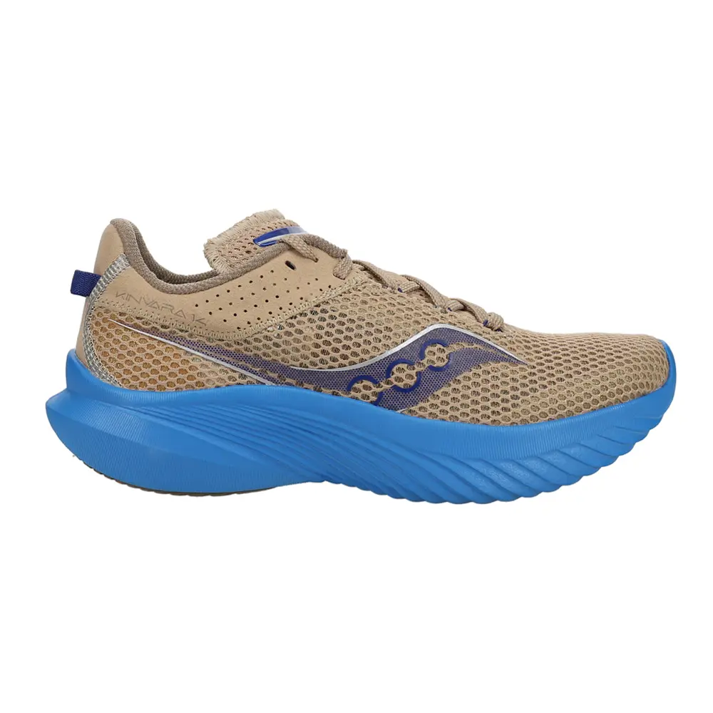 Saucony Womens Kinvara 14 Running Sneakers Shoes - Blue, Brown Saucony Womens Kinvara 14 Running Sneakers Shoes - Blue, Brown