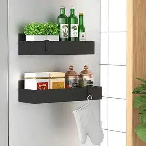 Magnetic Storage Rack – Dustproof Rustproof ABS Organizer for Kitchen, Laundry, Workshop (2 Packs)