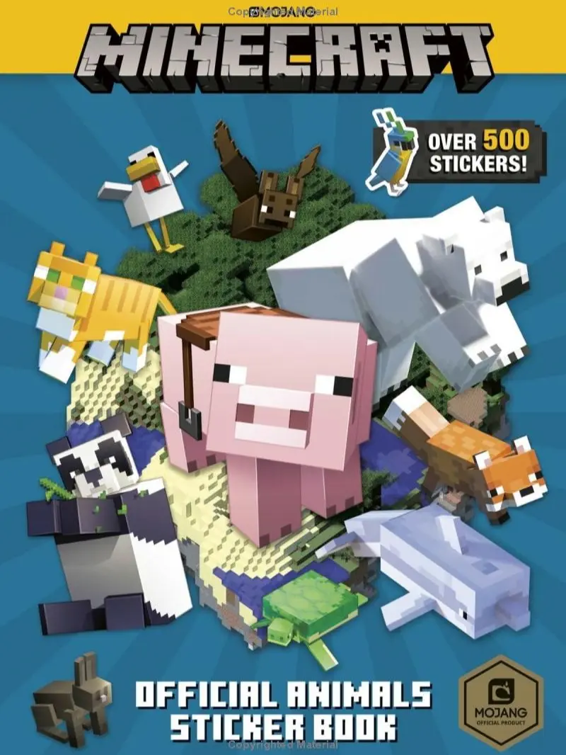 Minecraft Official Animals Sticker Book (Minecraft)