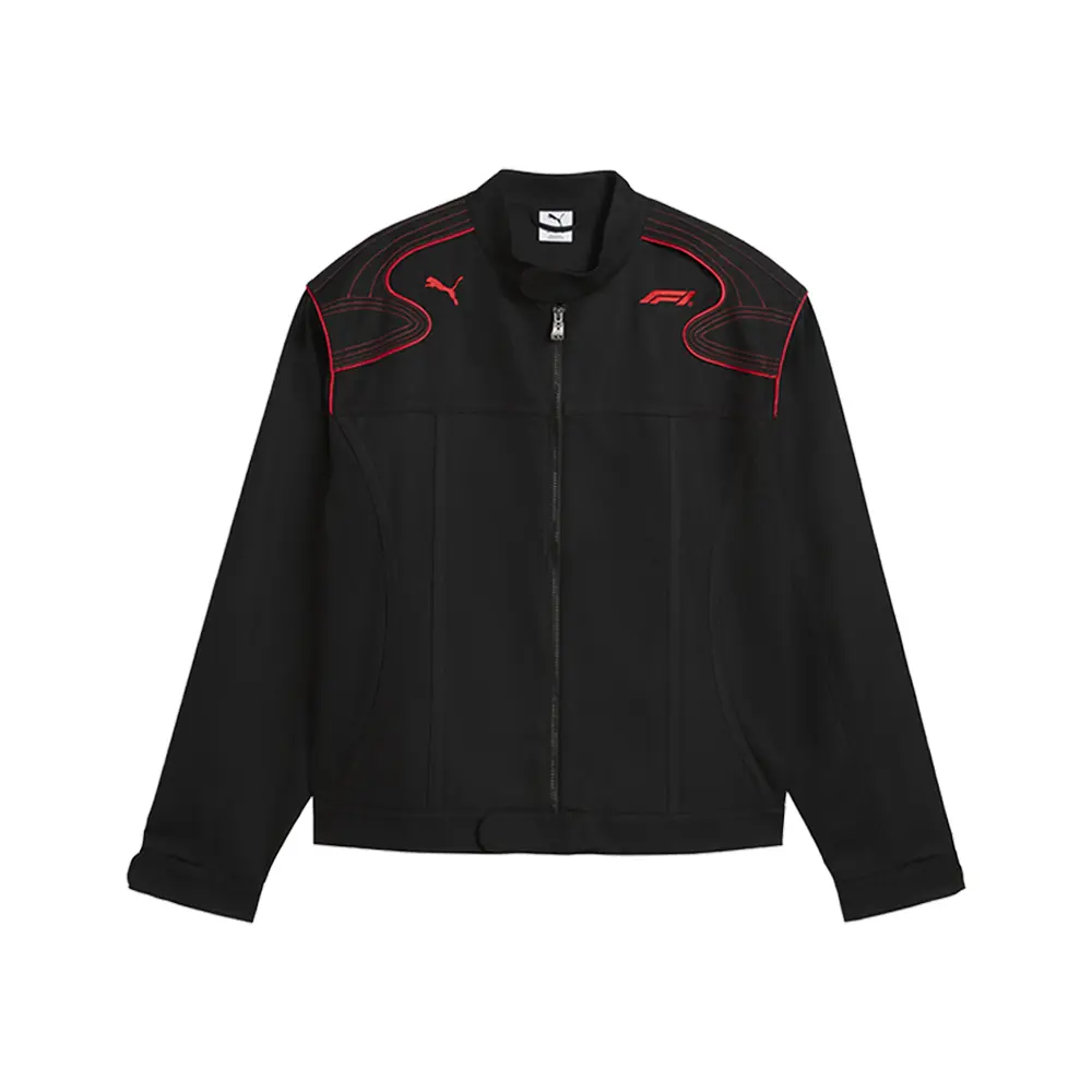PUMA Mens F1 Lifestyle Racing Jacket Racing Athletic Outerwear Casual - Black PUMA Mens F1 Lifestyle Racing Jacket Racing Athletic Outerwear Casual - Black