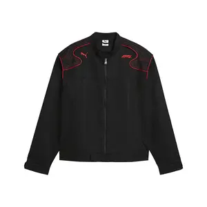 PUMA Mens F1 Lifestyle Racing Jacket Racing Athletic Outerwear Casual - Black