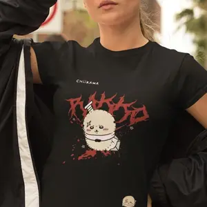 Rakko Chiikawa Shirt - Funny Grunge Red Design Tee 5VDIX