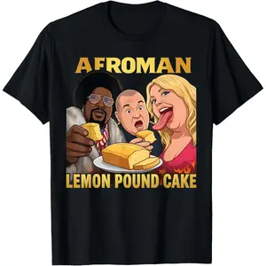 Afroman Lemon Pound Cake Funny T-Shirt
