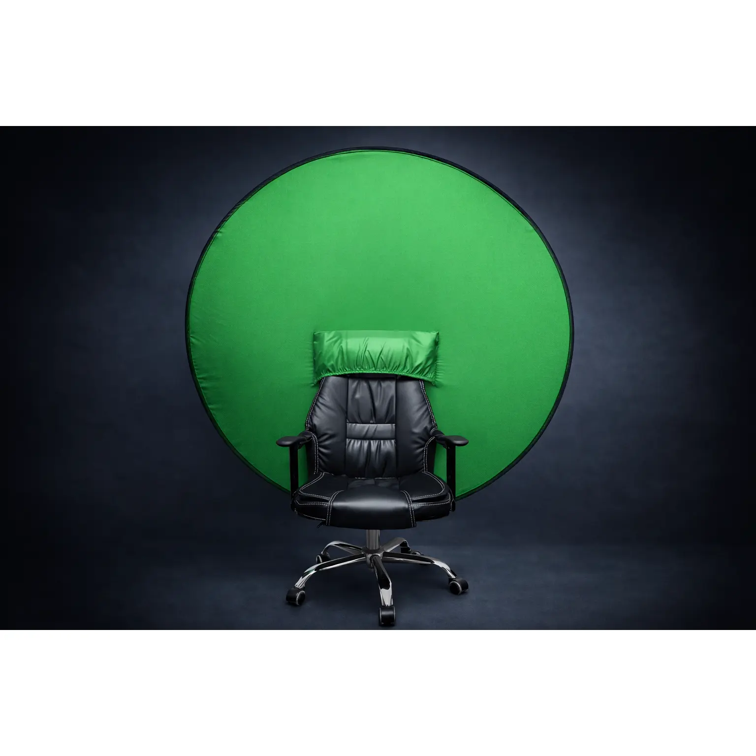 Folding studio live broadcast room props background frame green screen, suitable for photography, e-sports games, speeches, company meetings, home office and other scenes
