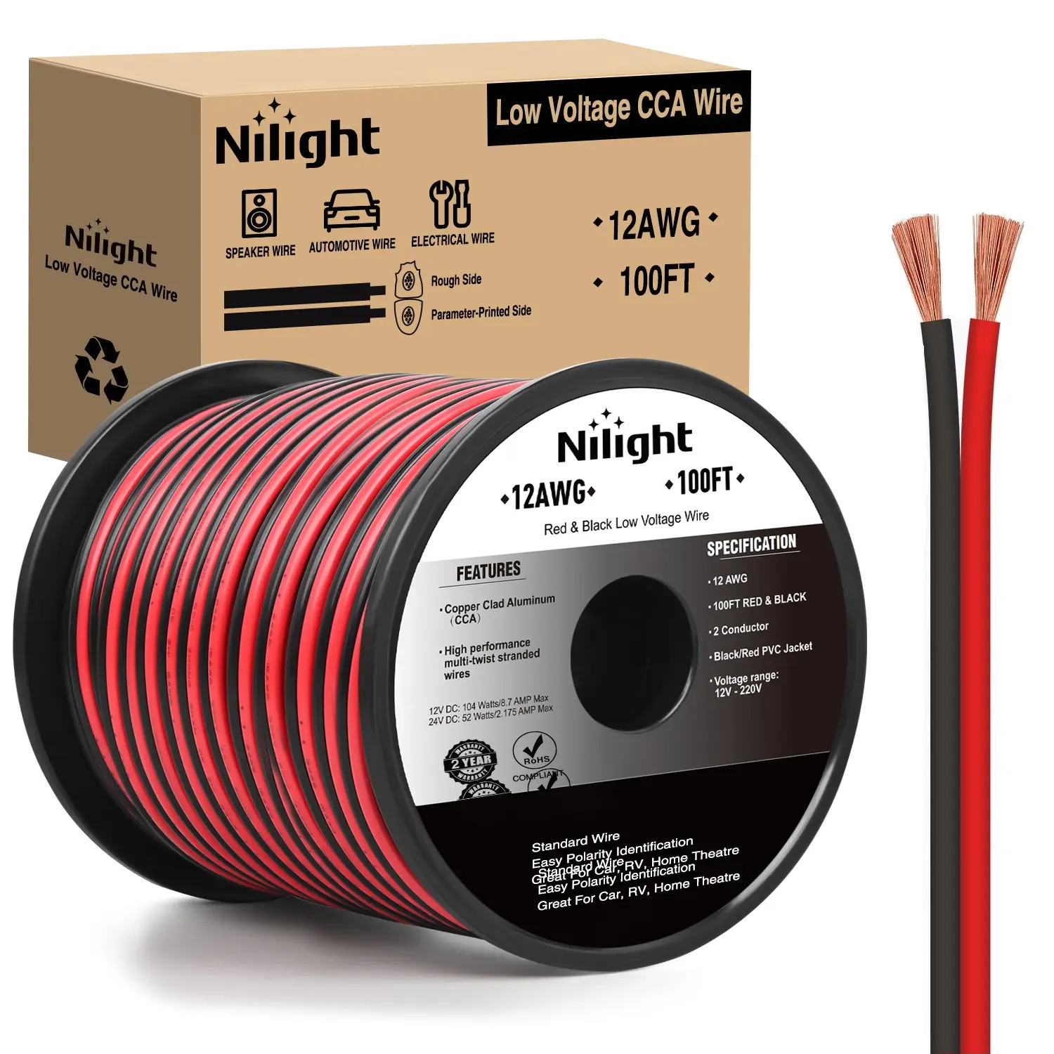 12AWG-100FT