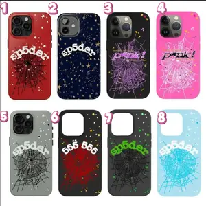 Sp5der Punk Style Phone Case, Sp5der Pink 555 Tough Phone Case, For iPhone 7 to iPhone 17.