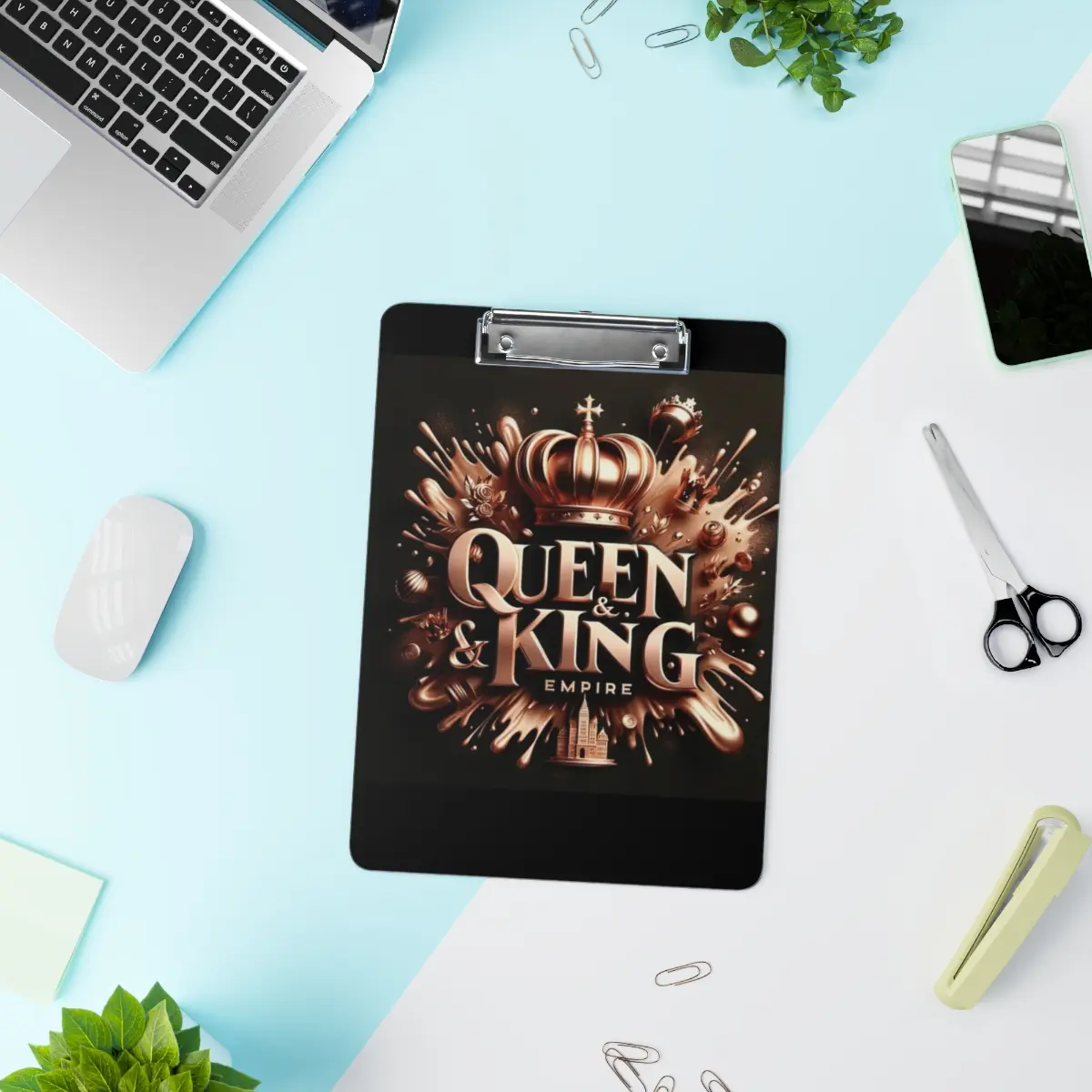 Queen & King Empire Personalized Clipboard - Office Filing Products