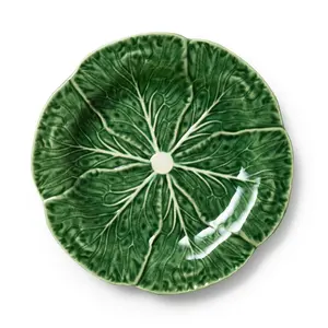 Le Jardin Cabbage 3-D Salad Plate