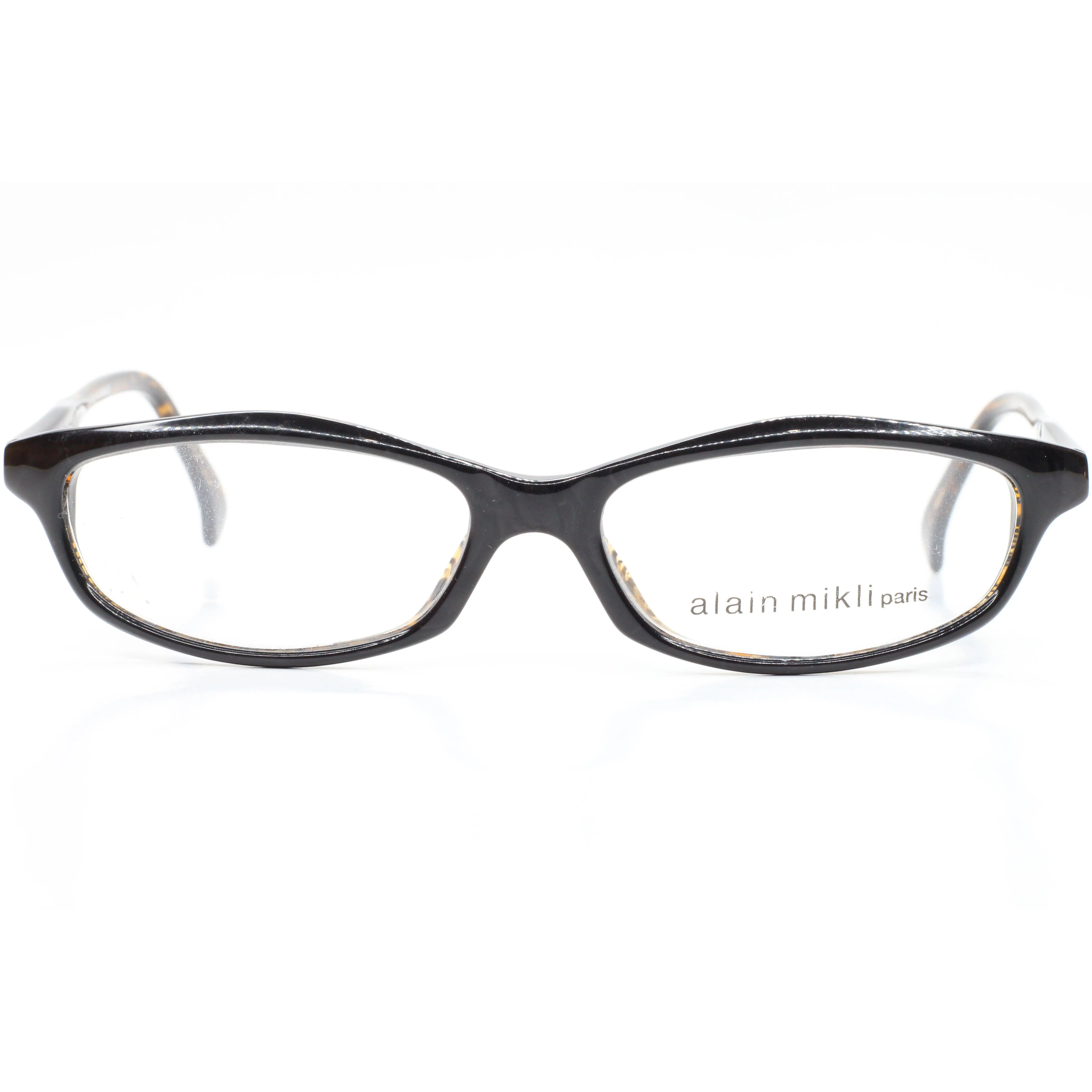 Alain Mikli 2186 COL 2197 Black Brown Designer France Eyeglasses -Wo
