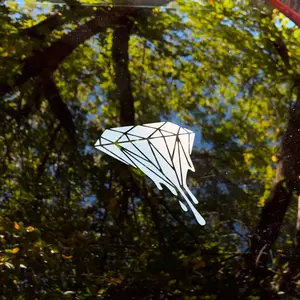 Drip diamond Decal High Quality window decal premium vinyl car window personalized