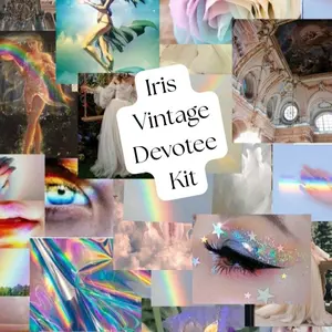 Iris Worship Vintage Bundle, Vintage Witchcraft Tools, Hellenic Witch Bundle, Iris Devotee Worship Kit, Iris Worship Witch Kit