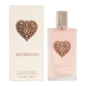 EBC Women's Adoration Eau de Parfum Spray - 100ml/3.4fl.oz, Sweet & Floral Fragrance
