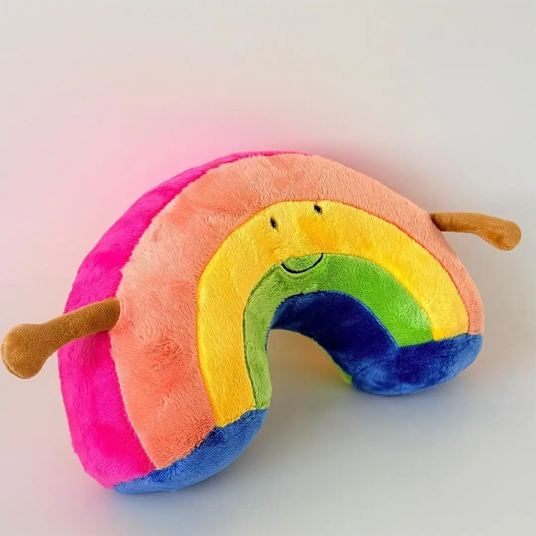 New Lemon Watermelon Plush Pillow Doll, Soft and Smooth, Safe and Comfortable Fabric, Cute Bed Decor, Soothing Toy, Ideal for Kids Gifts
