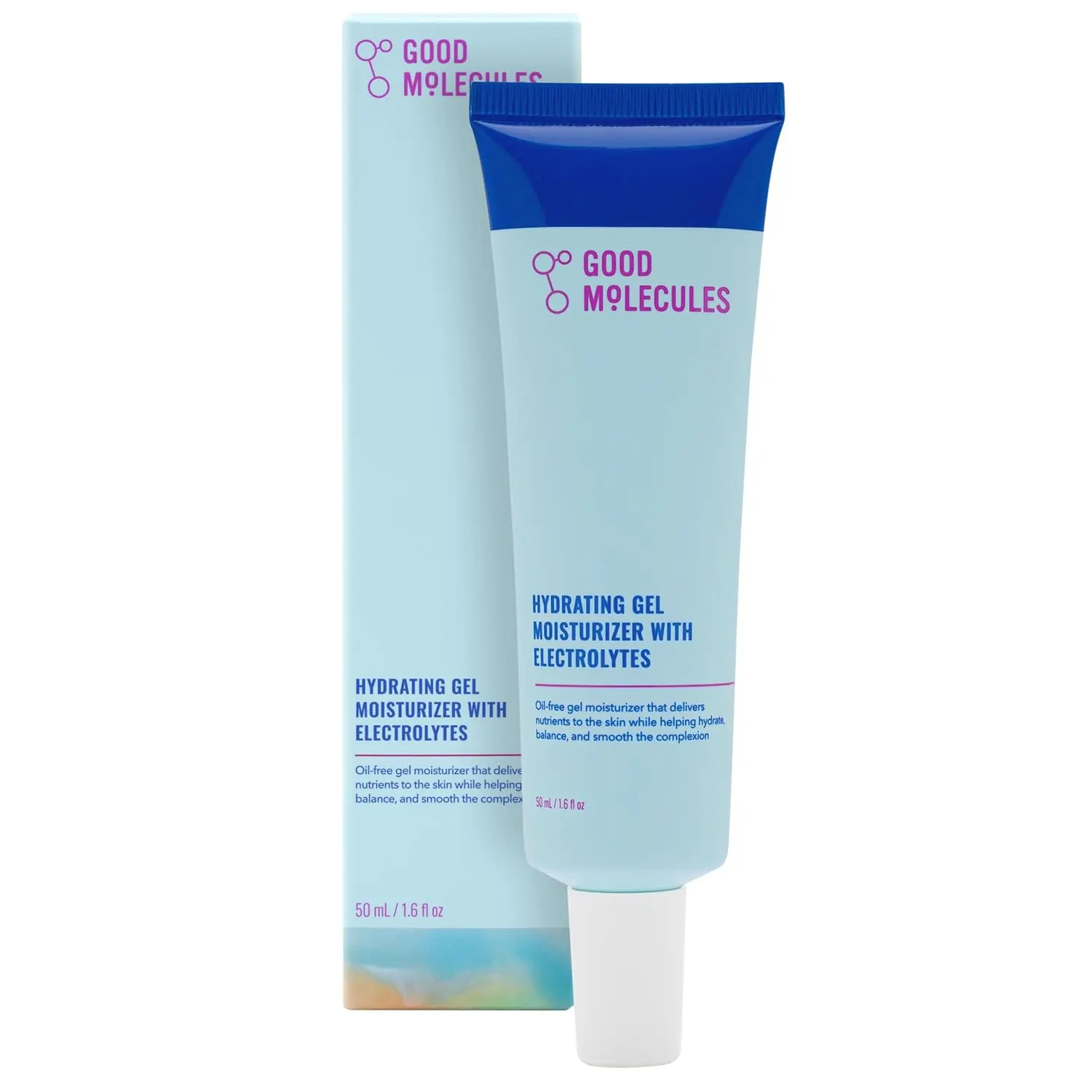 Hydrating Gel Moisturizer - Oil Free Face Moisturizer for Oily Skin With Ultra Hydrating Electrolytes to Rejuvenate, Skin Care for Face