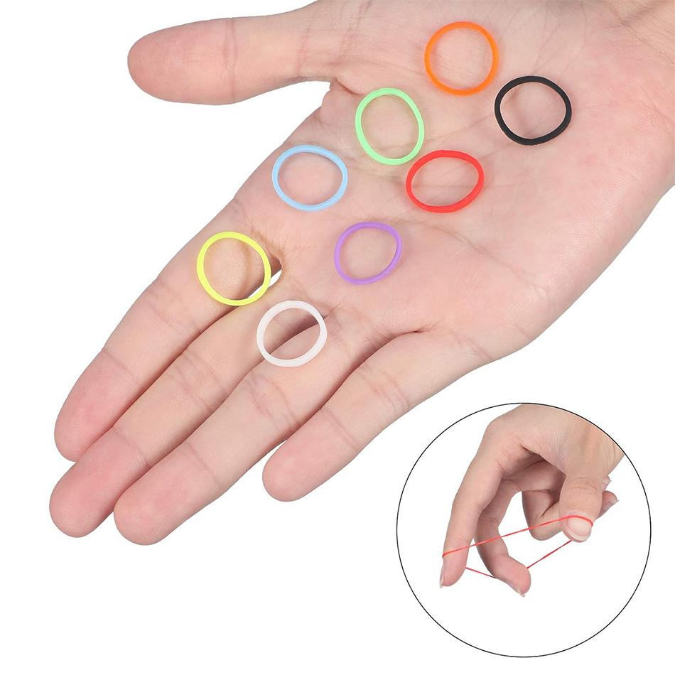 ITODAY Color Elastic Hair Bands, Hair Ties Multi Color Hair Tie Elastic ...