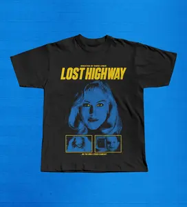 Lost Highway Movie T-Shirt - David Lynch Cult Film Tee