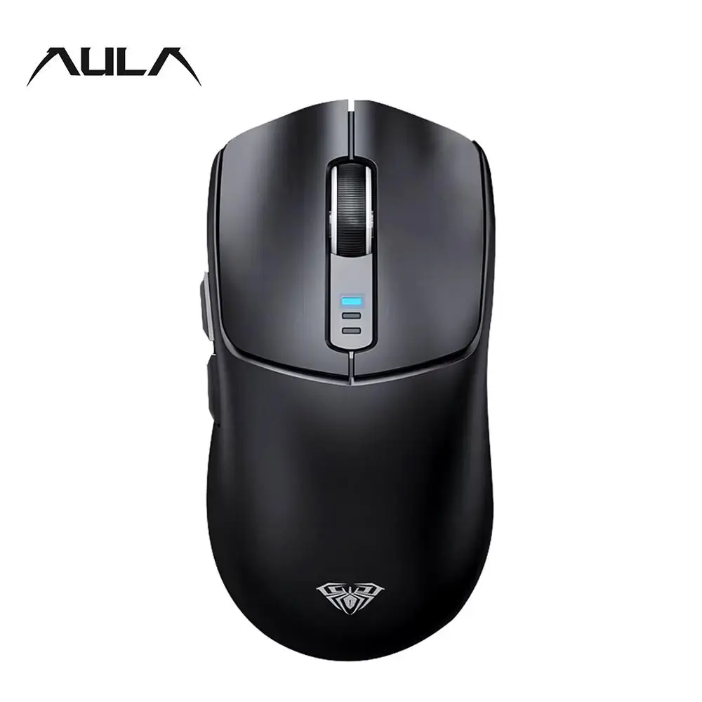 AULA SC580 Wireless Mouse, 3 Modes Gaming Ergnomic Mouse, Low Latency & Long Battery Life Gaming Mouse, Portable Lightweight Mouse for Office & Home,