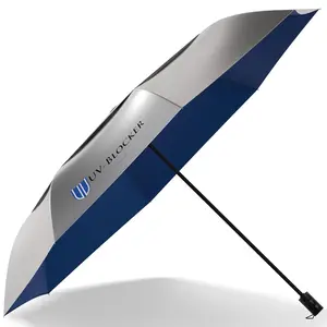 UV-Blocker Compact Sun Protection Umbrella Keeps you 15 Degrees Cooler and Block 99% UV Rays UPF 55+