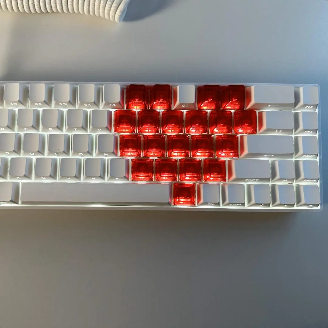 FURYCUBE x ZIFRIEND TK68 60% Creamy Mechanical Gaming Keyboard
