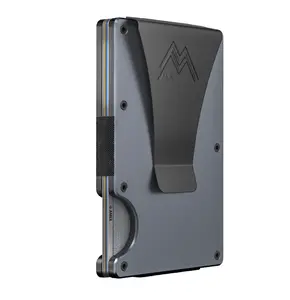 Minimalist Wallet for Men - Slim RFID Wallet I Scratch Resistant, Credit Card Holder & Money Clip, Easily Removable Money & Cards, Mens Wallets minimalist wallet
