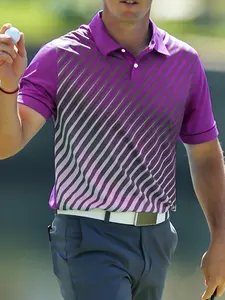 Men'S Casual Sports-Style Golf Polo Shirt, Suitable for Various Ball Sports, Golf Apparel