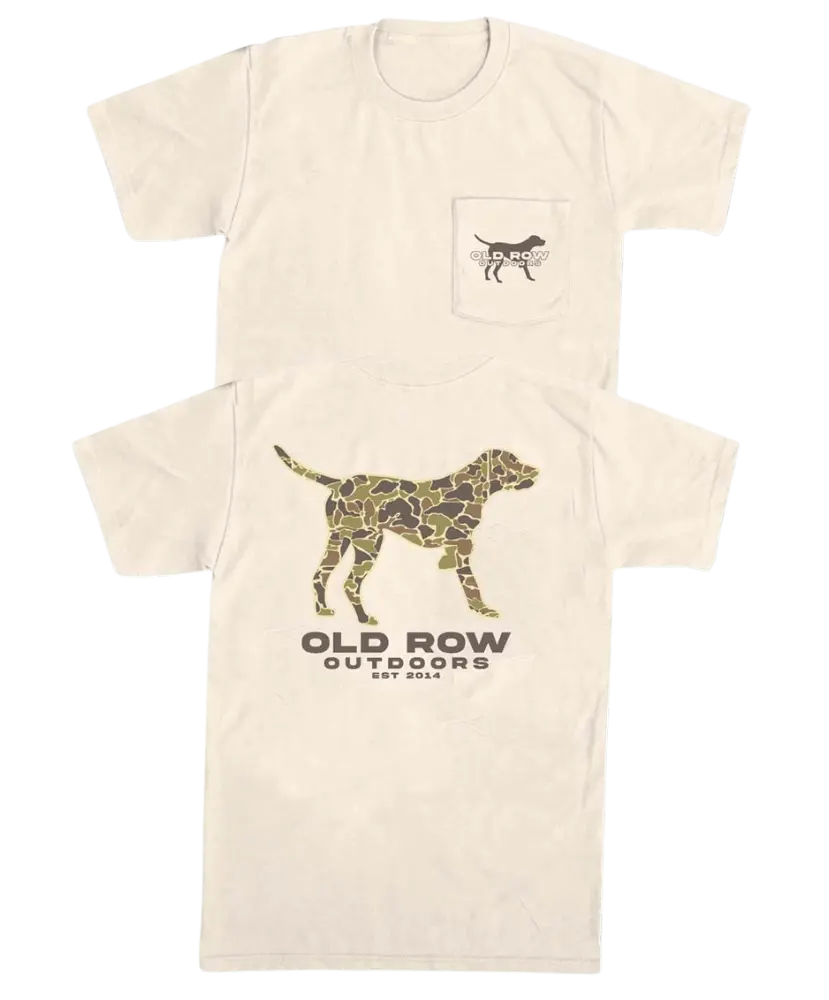 Old Row - Outdoors Pointer Pocket Tee
