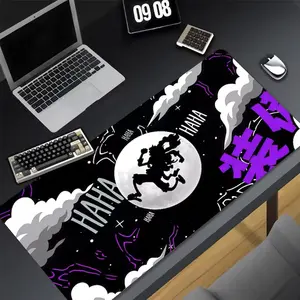 Anime Gaming Desk Mat Gear 5 Lufy Extended Non-Slip Mouse Pad for Keyboard Setup, Perfect Gift for Anime Fans