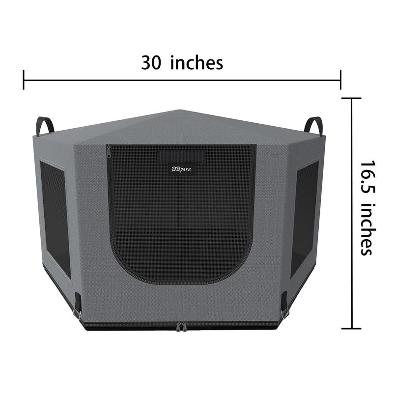 BBpara Portable Pet Fold House - Perfect for Traveling with Your Pet Size M 30 inches