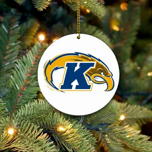 Kent Ornament, Christmas Football Decor, Kent Team Gift, Christmas Gift,  Gift Football Lovers, Ceramic Ornament, Decoration Ornament