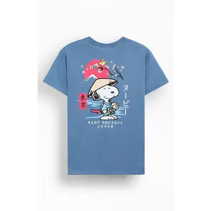 Riot Society Men's Snoopy Samurai T-Shirt - Multicolor