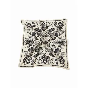 Cider FLORAL & SNAKE SQUARE HEADSCARF