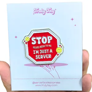 "Stop Being Mean To Me - I'm Just A Server" Pin