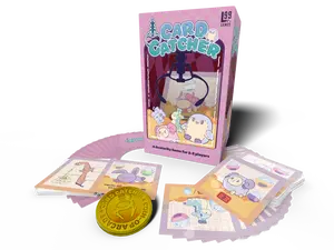 Card Catcher | Fast-Paced Family Dexterity Card Game for Kids & Adults | Easy to Learn | 2–5 Players