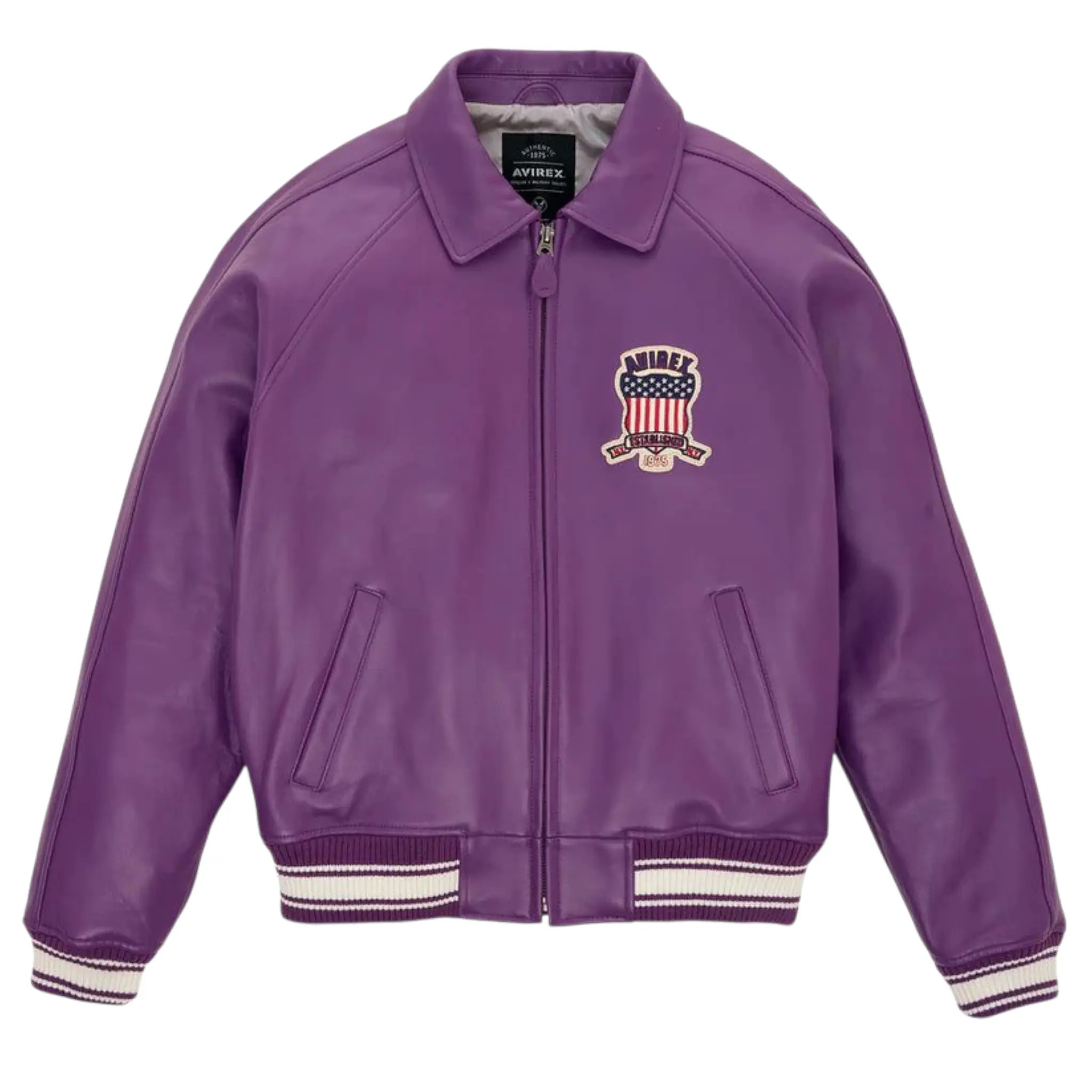 AVIREX LEATHER ICON JACKET