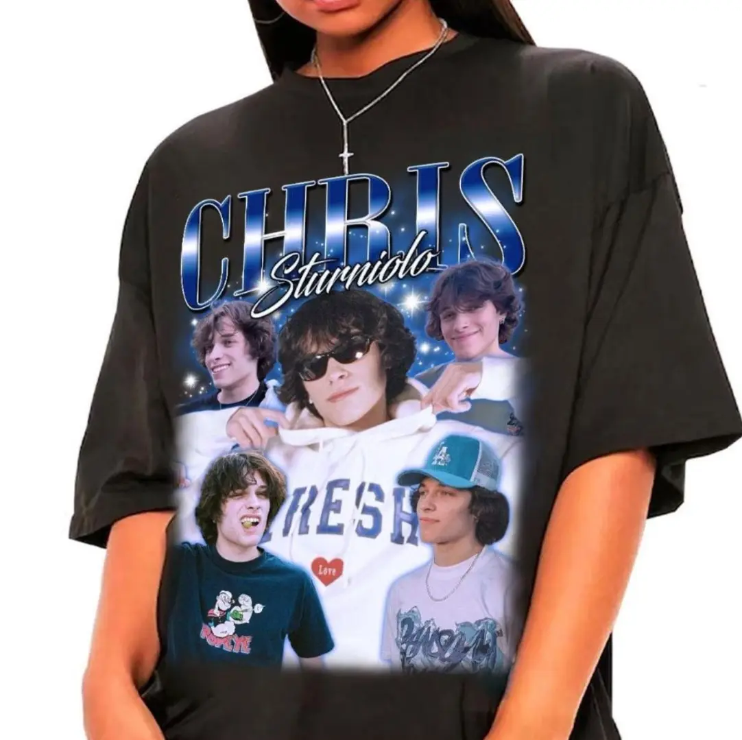 Chris Sturniolo Bootleg T Shirt, Triple Sturniolo T Shirt Sweatshirt, Hoodie, Gif for Him and Her, Cotton Top ZA37