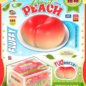 Mido Donut Peach Squishy