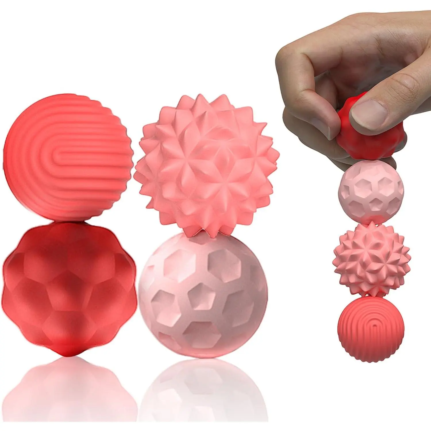 Magnetic Fidget Balls Toys, Silicone Sensory Stress Relief Toy for Adults,Teens with Anxiety, Fidget Magnets & Magnetic Toy Fun Gift