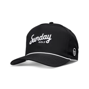 Sunday Golf Rope Hat | Black