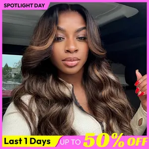【Bye Bye Slip】UNice Glueless Balayage Highlight Body Wave Wig with Drawstring Pre-cut 7x5 HD Lace Closure Human Hair Wigs with Bleached Knots Friendly for Beginners #SpotlightDay#Summervibes
