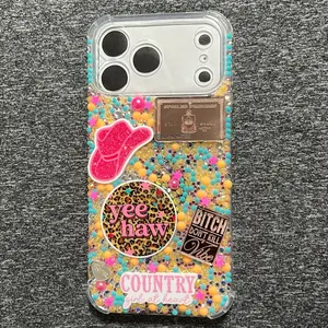 iPhone 17pro max Smartphone Cellphone Case with Yee Haw Country Girl at Heart Design