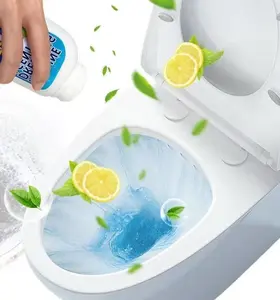 Powerful Pipe Cleaner 350ml Smooth Unclog Toilet & Kitchen Sink Pipe Unblocker Powder Quick Cleaning Drainage Agent for All Drain Cleaners Household Plastic