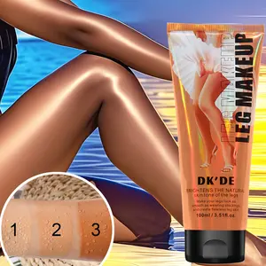 Women's Leg Concealer Highlighter Lotion, Waterproof Sweatproof Three Colors Available, Smooth Texture, Summer Party Street Makeup