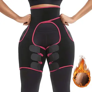 1 PC 3-in-1 Women's Waist Trainer, Thigh Trimmer Belt, Body Shaper Belt,Leg Trimmer for Women, Can Be Used At Home Or Gym