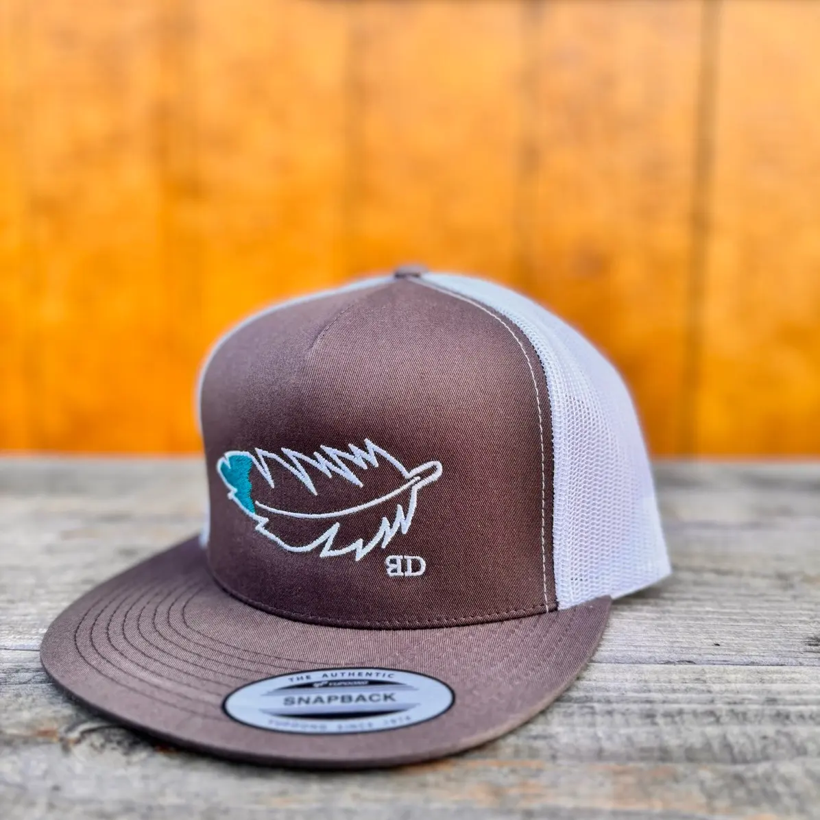 Casual Tip Feather SnapBack Hat, Sports & Outdoor Accessory Hats