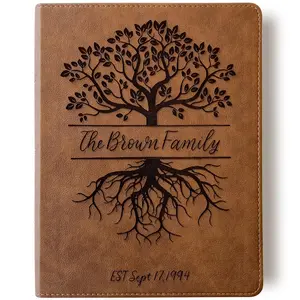 Personalized KJV Wide Margin Bible - Family Tree Design - Add Your Family Name and Established Date