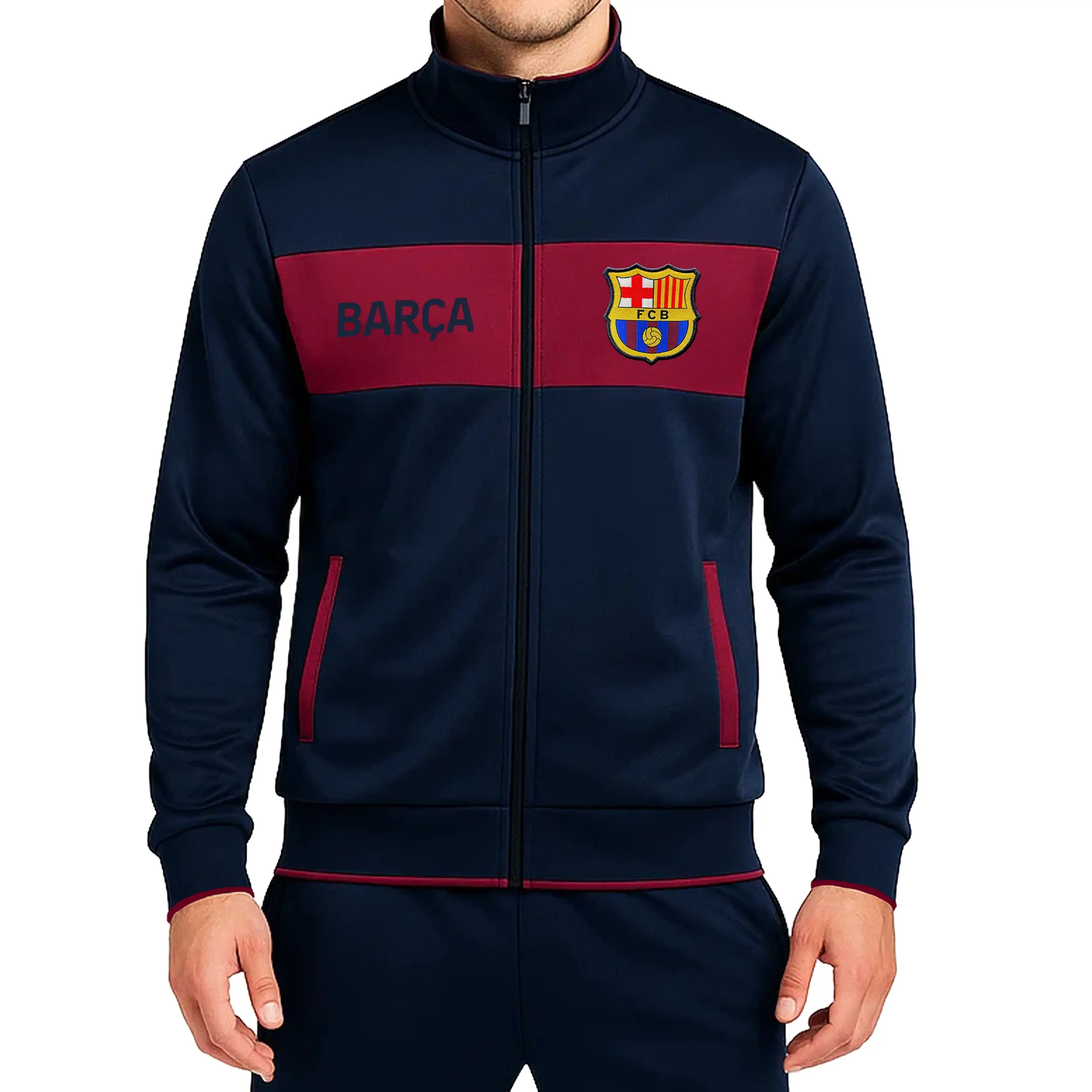 FC Barcelona Track Jacket - FCB52TJ FC Barcelona Track Jacket - FCB52TJ